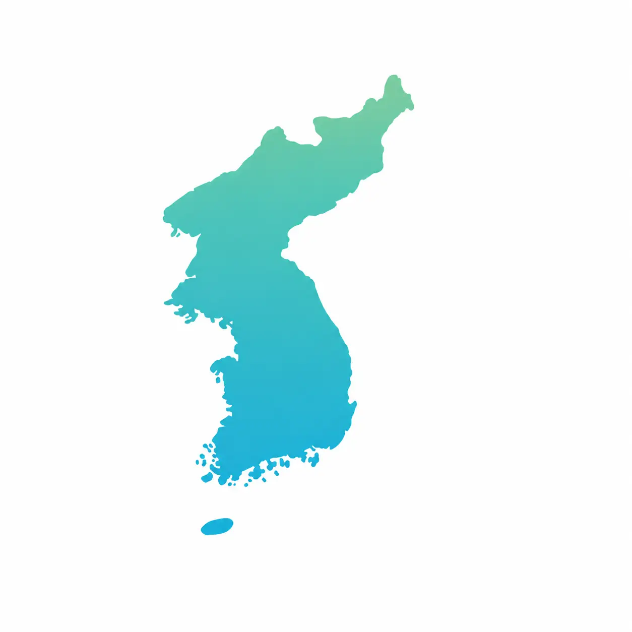 Korea Map Logo